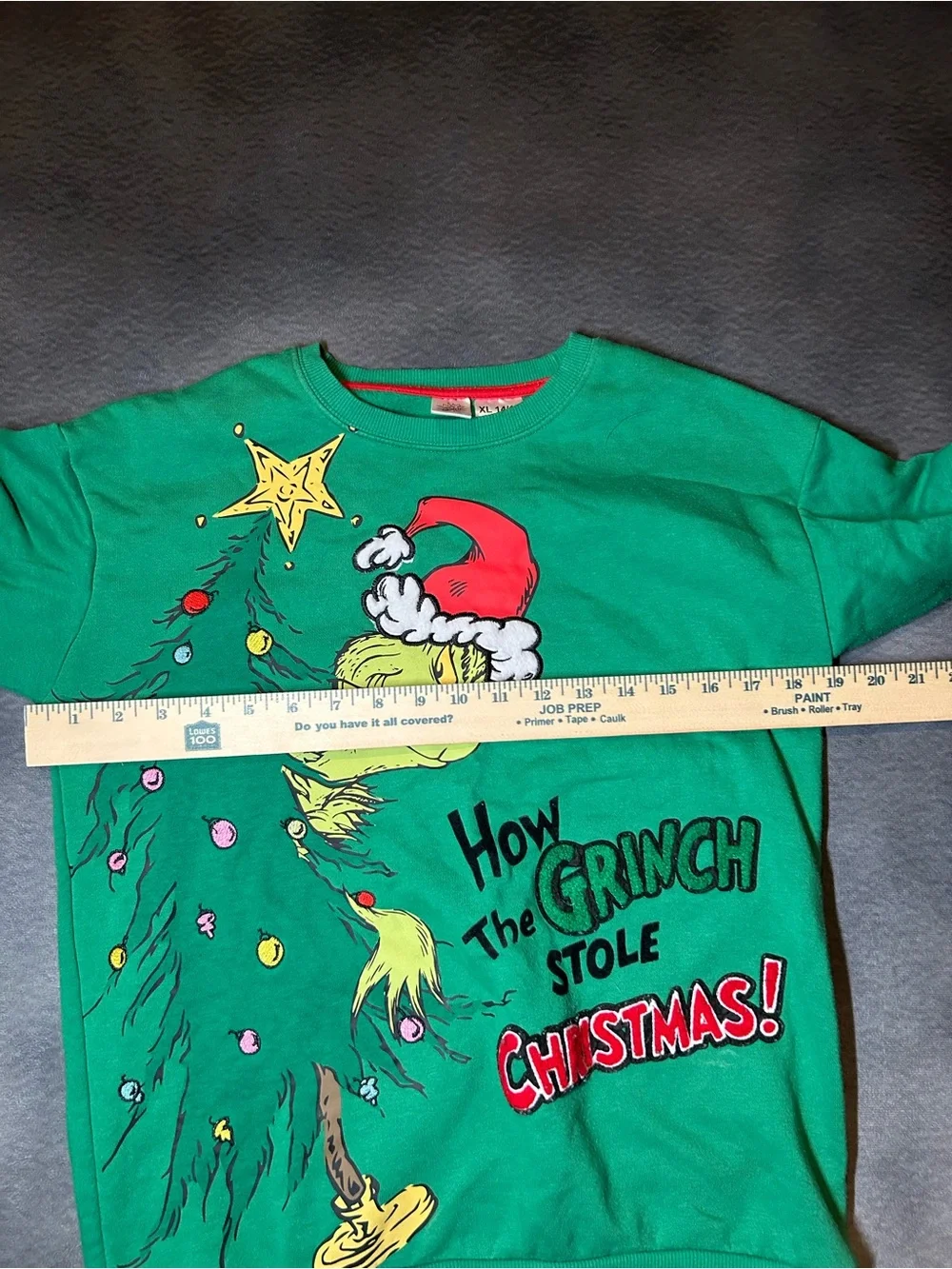 The Grinch Green Kids' Holiday Sweater